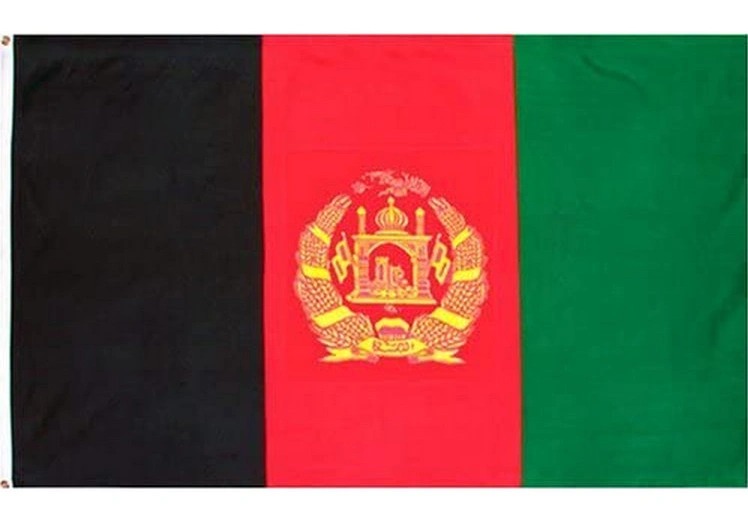 3X5 FT UV Resistant 100% Polyester Afghan National Islamic Republic of Afghanistan State and War Flag